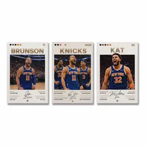 New York Knicks Poster, Eastern Conference Champions 2026 Wall Art, NBA Finals Basketball Print, Brunson KAT Gift