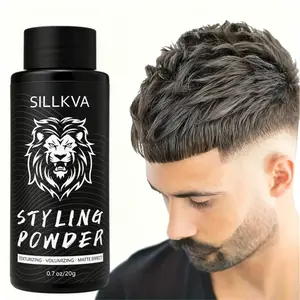 SILLKVA Styling Powder – Natural Matte Hair Styling Powder for Instant Volume & Texture, Lightweight Non-Greasy Hair Volumizer for Men & Women
