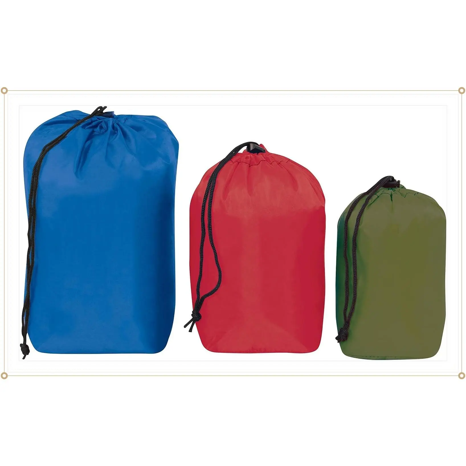 Outdoor Products Ditty Bag 3-Set Assorted, Combo Pack: Small, Medium and LargeGift