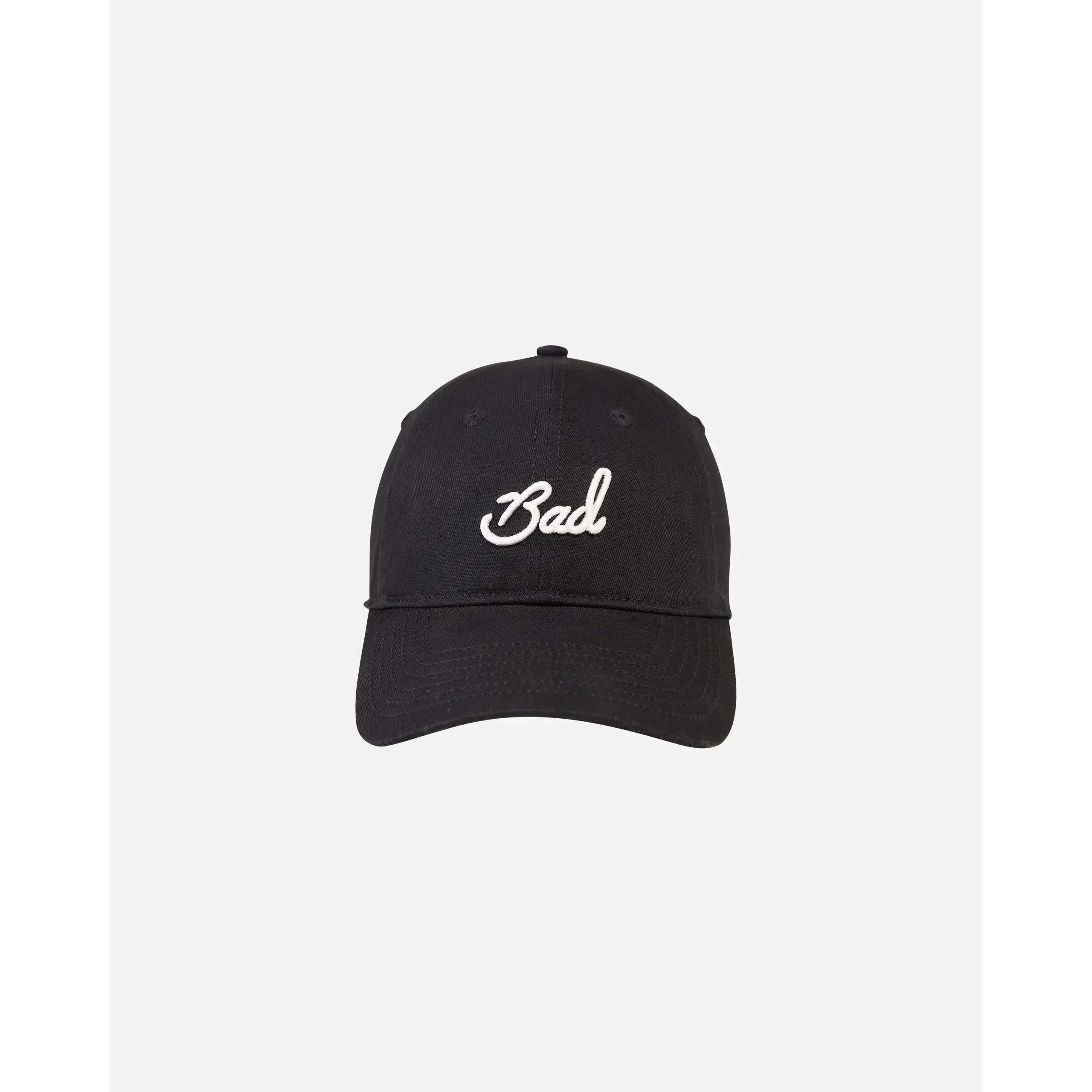Bad Birdie 6-Panel Crown Dad Hat - Black, Cotton, Adjustable, Birdie Embroidery, Sports-Themed Sports & Outdoor Hat, Baseball Cap, Buckle, Sports-Themed Sports & Outdoor Hats