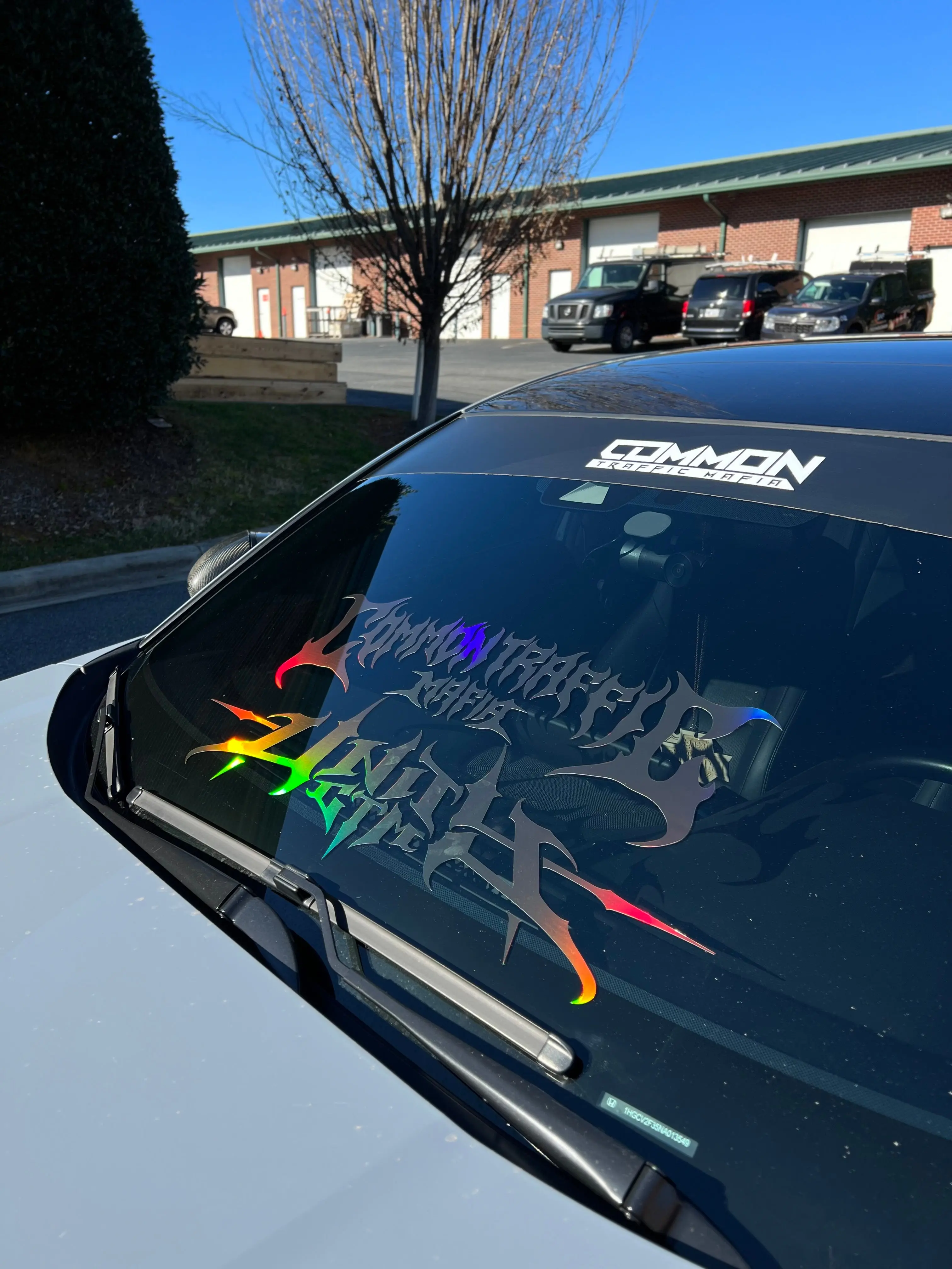 Black Oil Slick Windshield Banners - 5 Styles - LIMITED EDITION