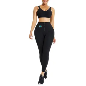Hot Solid Seamless Yoga High Waist Butt Lift Womens Workout Fitness Leggings SZ- 3X-Large Black
