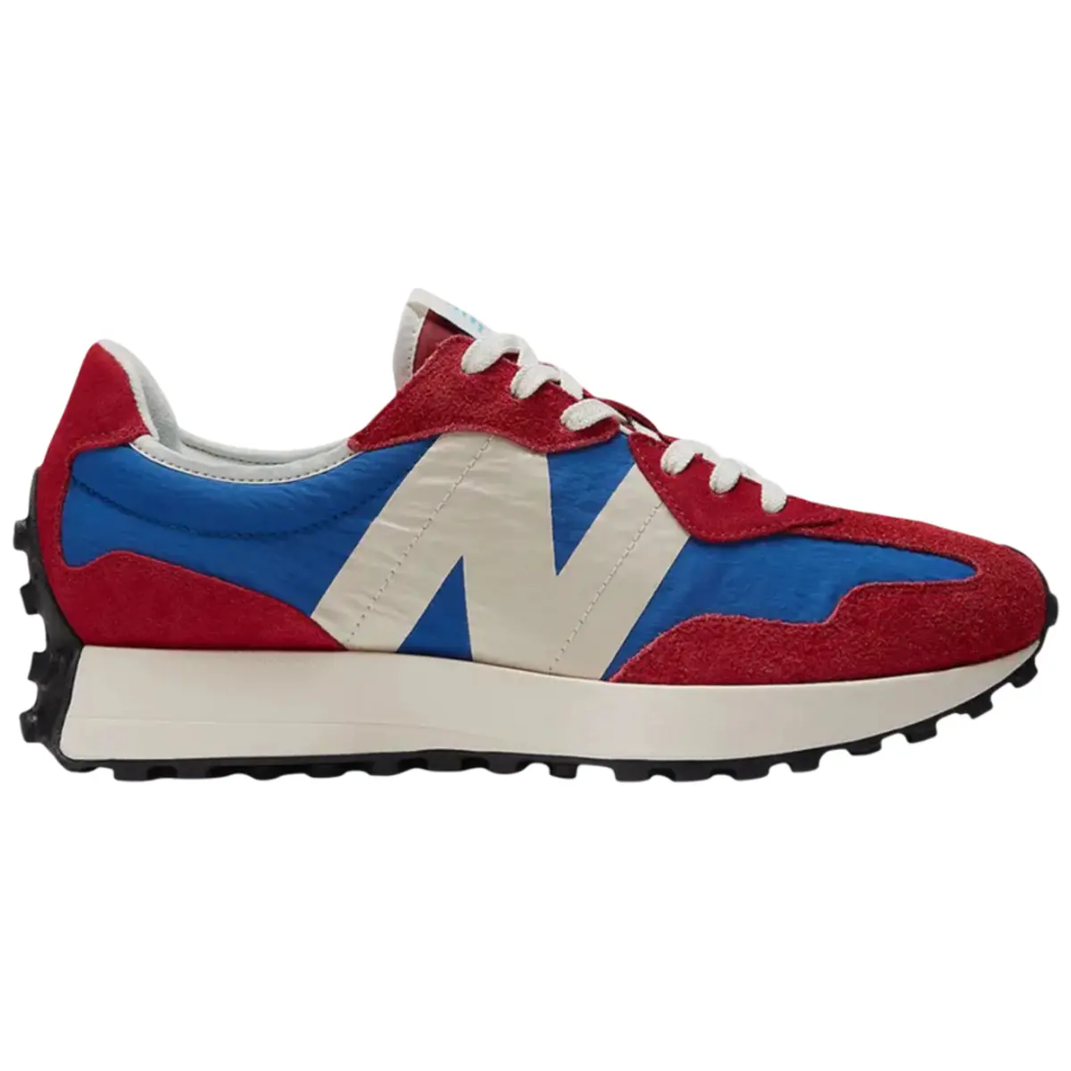 New Balance 327 Team Red Blue Sea Salt Men's Fashion Shoes New