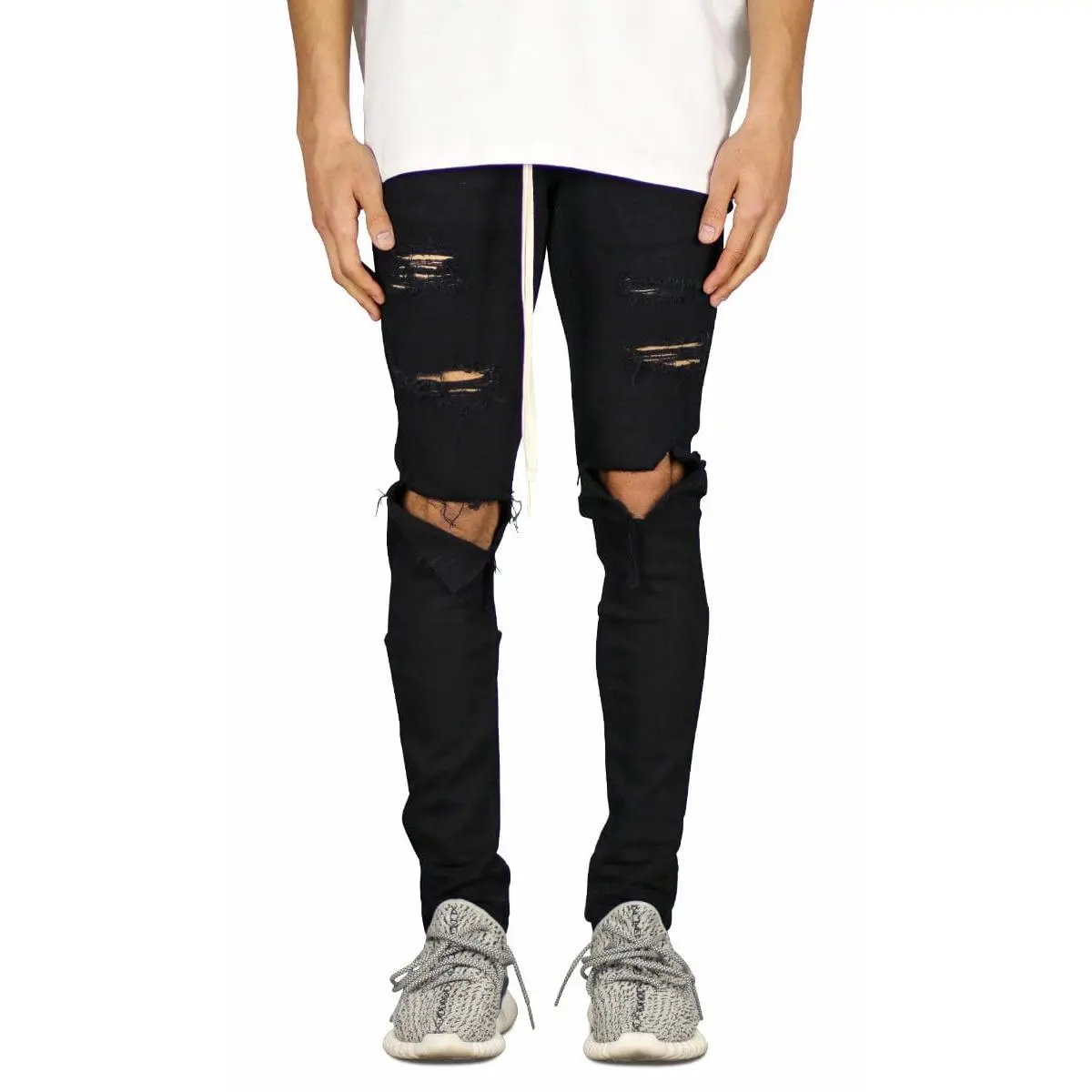 Jet Black Mufa Jeans