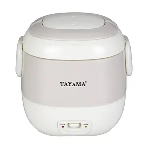 TAYAMA 1.5 Cup Mini Automatic Rice Cooker Compact Electric Rice Pot for Home Use