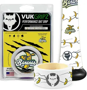 Savannah Bananas & Party Animals Bat Grip Tape | Officially Licensed VukGripz Non-Slip Baseball & Softball Grip