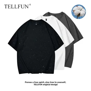 Rhinestone short-sleeve, Men's sequined Tshirts, fashionable casual Shortsleeved Tee, loose-fitting Tshirts , Y2K style, a must-have shirts for men and women in Spring and Summer oversized