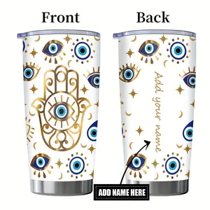 Customizable Insulated Tumbler - 20oz Stainless Steel Travel Mug Personalized with Your Name, Hand Wash Only, Perfect Personalized Gift for Any Occasion