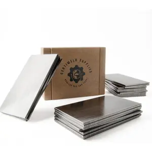 Welding Coupons 20 pack, 2 x 4 x 1/8" Mild Steel Welding Kit, Welding Practice for MIG TIG Gas Arc Stick and Wirefeed