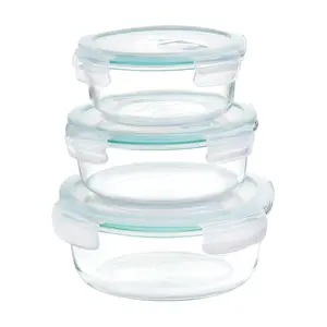 Martha Stewart 6-piece Glass Containers with Lids