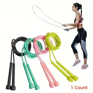 New Macaron Color Jump Rope for Kids, Unisex Fitness Exercise, School Use, Anti-Slip Handle, Sports Equipment, Skipping Rope