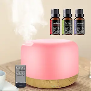 500ml Essential Oil Diffuser with Remote, Auto Shut-Off, BPA-Free, Aromatherapy 500ml Essential Oil Diffuser with Remote, Auto Shut-Off, BPA-Free, Aromatherapy