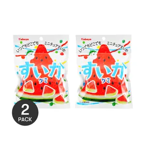KABAYA Japanese Summer Watermelon Gummies 2 Pack 1.76 oz Each