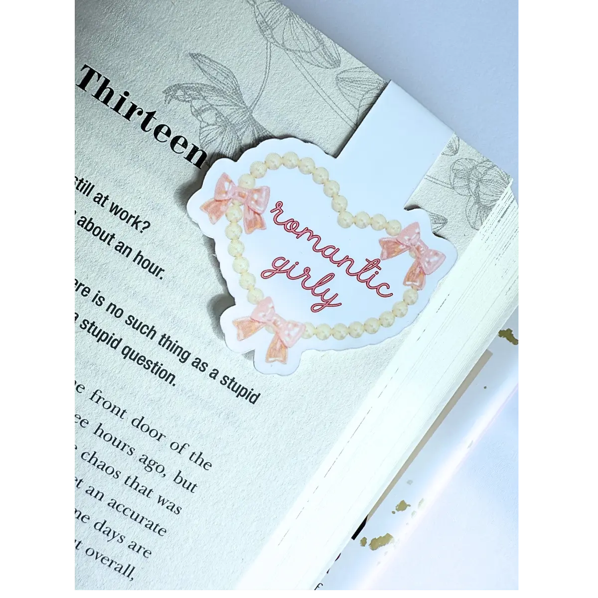 Romance themed magnetic bookmarks-you choose 3 for $10