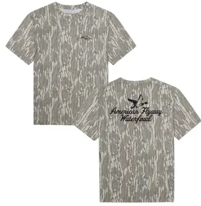 Mossy Oak Tee Camo camo T_Shirt. Fly Hot