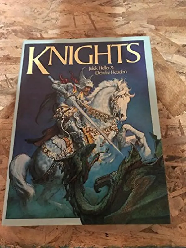 USED Book - Knights by Julek Heller (Hardcover) - english