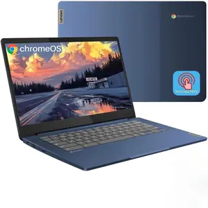Lenovo 2026 Slim 3 Chromebook Laptop - 14" FHD Touch Screen for Student Business, 8-Core MediaTek 520 Processor, up to 16GB RAM, 64GB EMMC+128GB Micro SD, 13.5 H of Use, Wi-Fi 6, Chrome OS