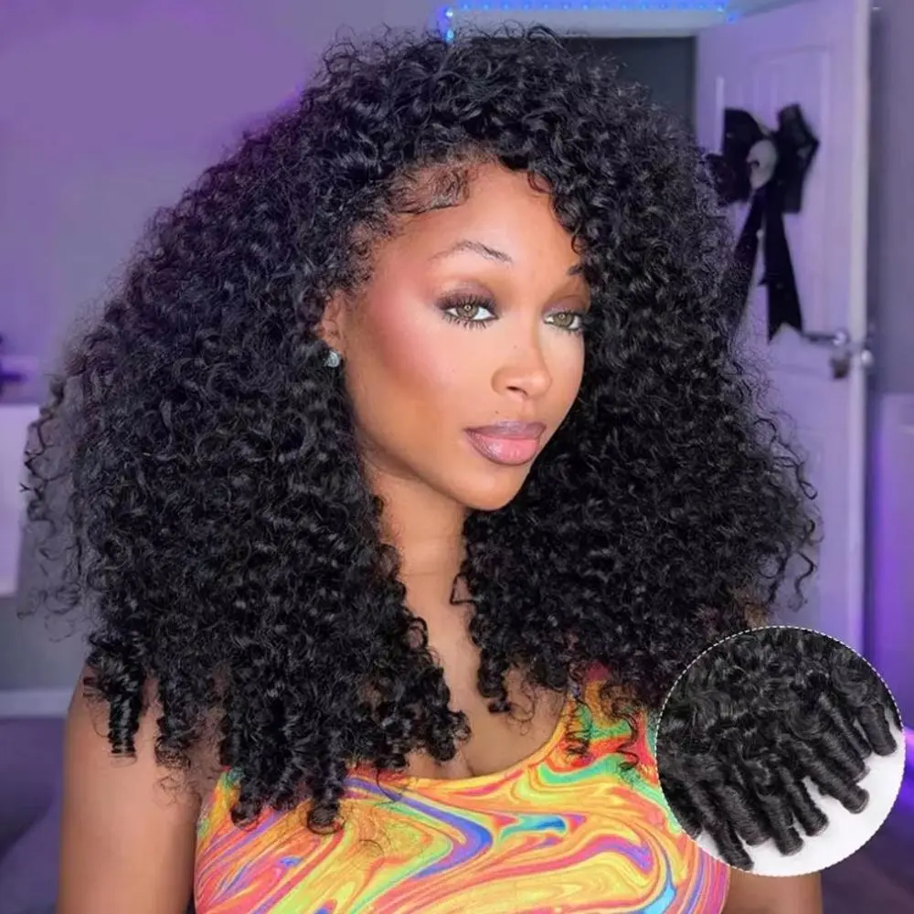 Bling Hair Burmese Curly 13x6 Lace Frontal Human Hair Wigs 180 Density Raw Virgin Burmese Hair Deep Wave Curly Wigs for Women Brazilian Deep Wave Curly Human Hair Wigs For Black Women Preplucked summerwins