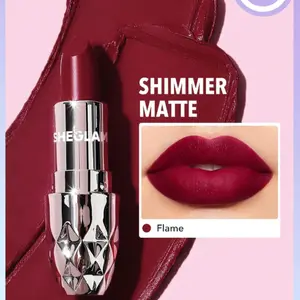 SHEGLAM Starlight Velvet Lipstick - Shimmer Matte Long Lasting Makeup Cosmetic