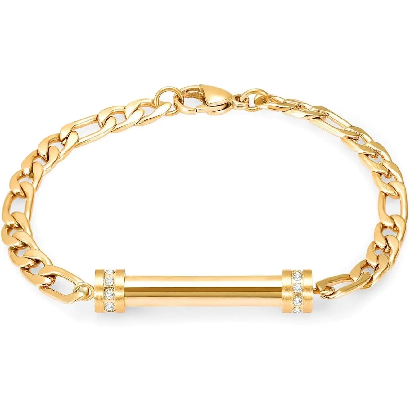 Cylinder Cremation Bracelet for Ashes Urn Jewelry Stainless Steel Memorial Keepsake Urn Bracelet Bangle Ashes Holder