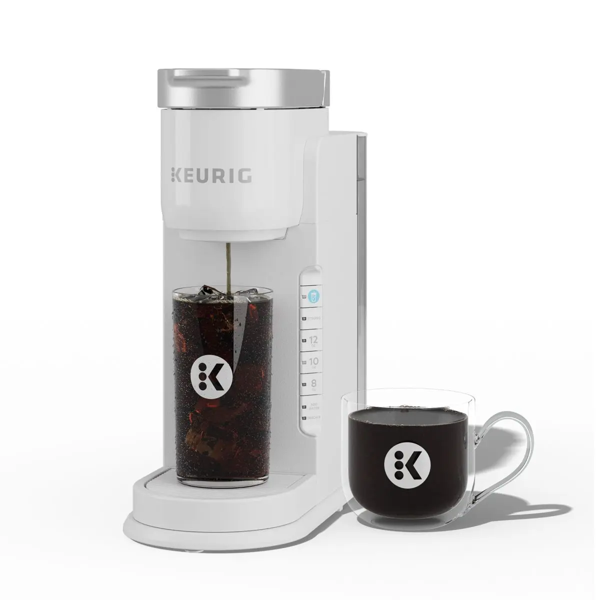 Keurig K-Iced Single Serve Coffee Maker - Compact Iced and Hot Coffee Maker - Brew Strong Coffee Keurig K-Iced Single Serve Coffee Maker - Compact Iced and Hot Coffee Maker - Brew Strong Coffee