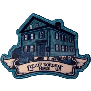 Official Lizzie Borden House Embroidery Patch