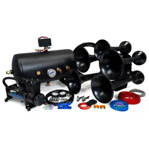 Katrina 544K Nightmare Edition Train Horn Kit | 12-Volt | Perfect for Trucks