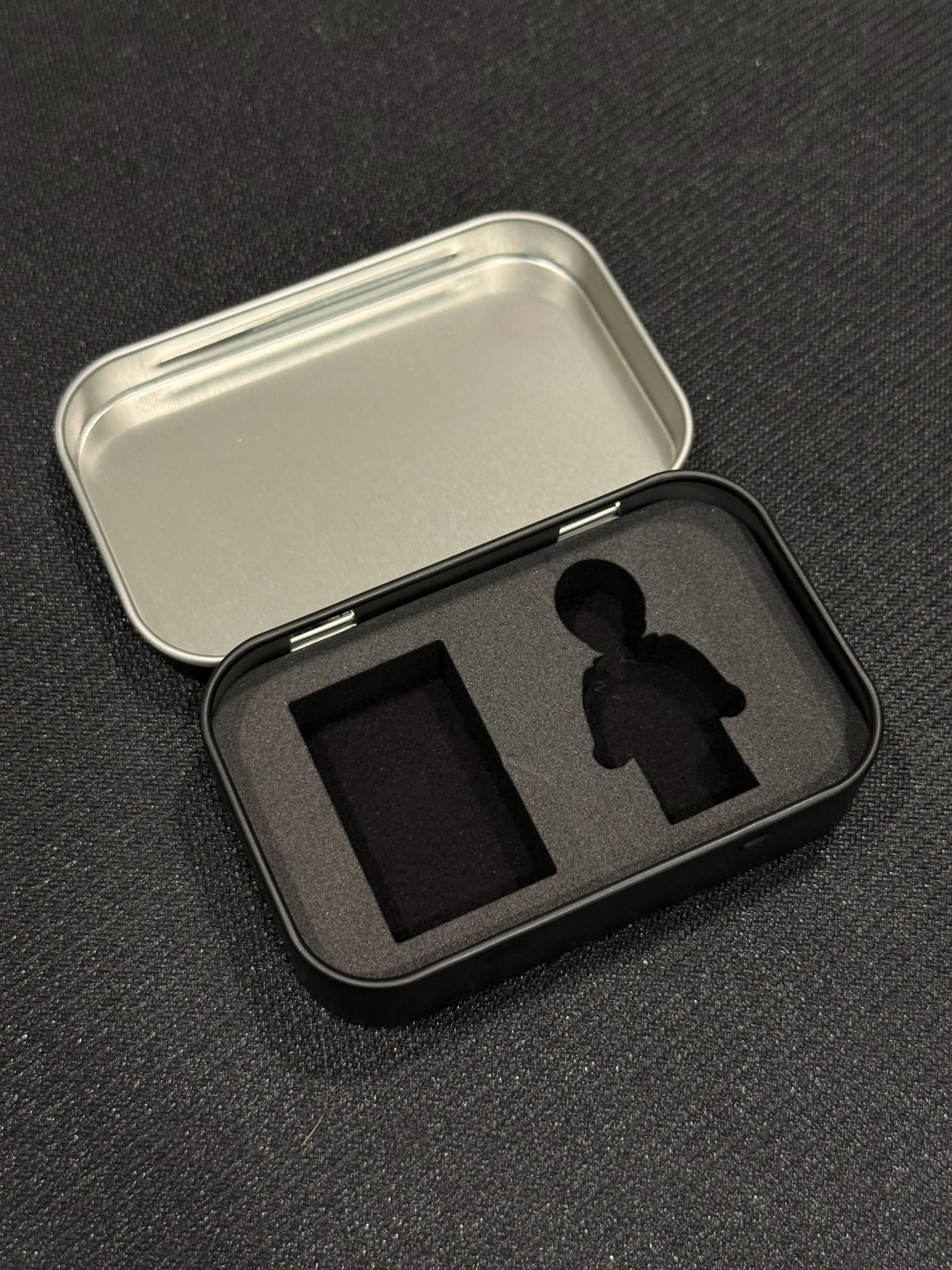 PocketFigures️ Single Minifigure Case with Foam Insert & Accessory Storage