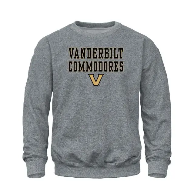 Vanderbilt University Spirit Sweatshirt (Charcoal Grey)
