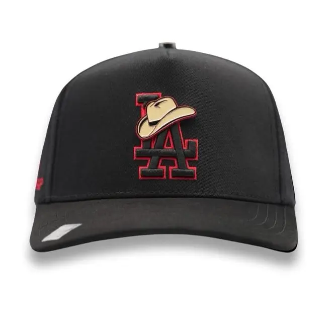 Cap “LA” sombrero, Black with Red, BiggBoss”.