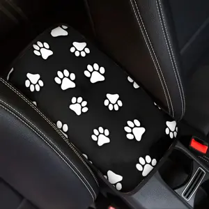 Dog-Inspired Car Armrest Pad, Stylish Console Cover for Sedans,vans,suvs&trucks,comfort,precision,fit,universal Compatibility