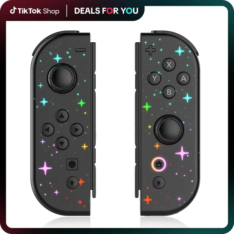 Switch 1 Controller Wireless – Bluetooth Gamepad Compatible with Switch & Switch 2, L/R Design for Easy Control