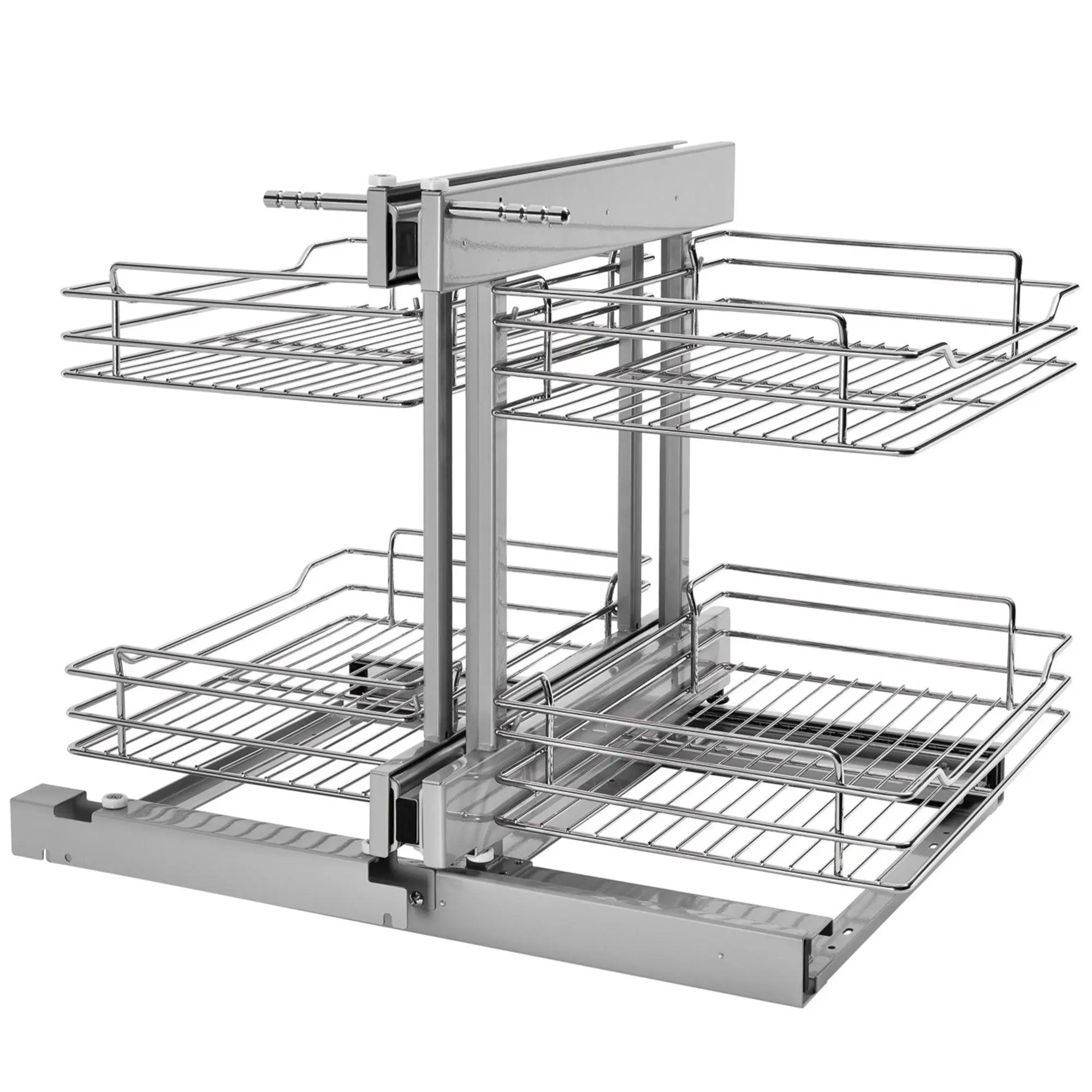 Rev-A-Shelf 18" Pull Out Blind Corner Kitchen Cabinet Organizer, 5PSP-18-CR