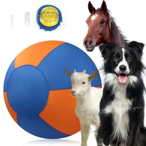 Large Dog Herding Ball – Durable Inflatable Training Toy for Active Dogs, Interactive Outdoor Play Ball with Zipper Design
