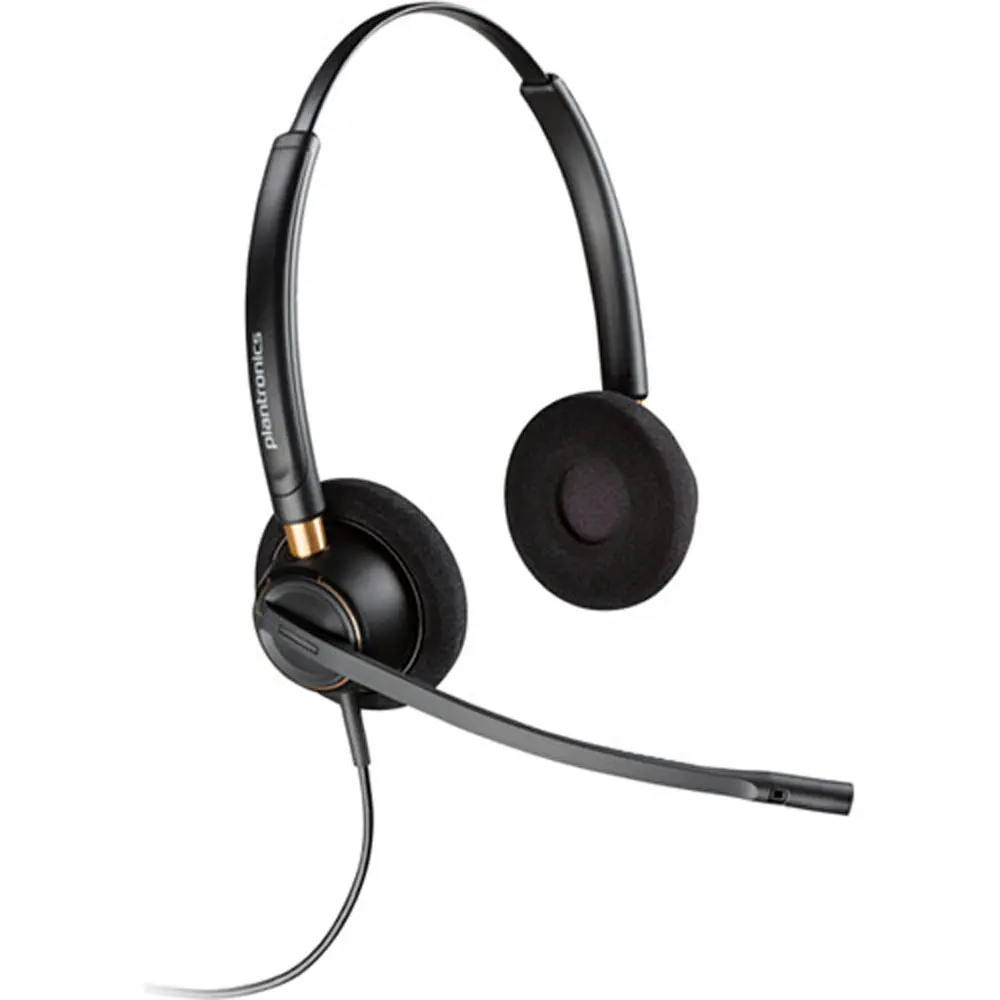 Poly EncorePro 520D with Quick Disconnect Binaural Digital Headset TAA