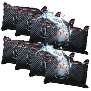 Moisture Absorbing Bag, Rechargeable Desiccant Pack, Desiccant Dehumidifier for Storage Bins and Totes