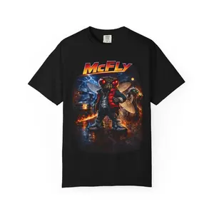 McFly Retro Sci‑Fi Hero T-Shirt | Time Travel Movie Style