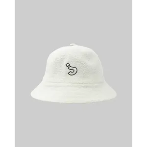 Question Mark Jabbawockeez Terry Bucket Hat White