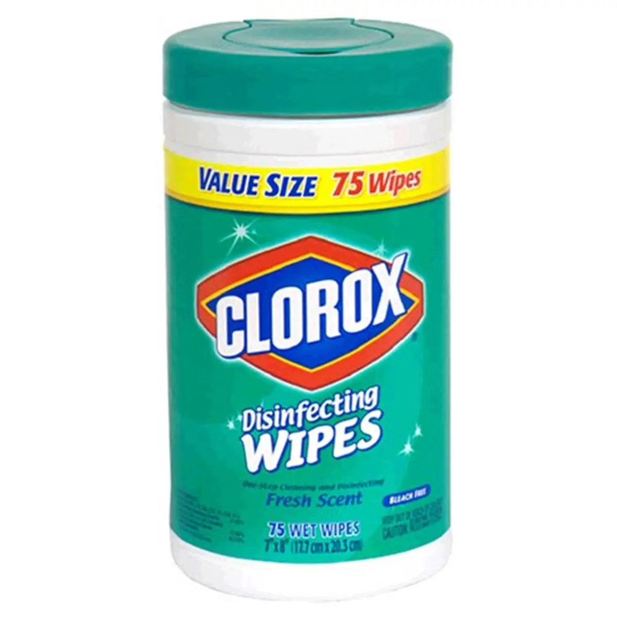 212 MAIN Bleach-Free Cleaning Wipes - Fresh Scent, 75 Count, 1-Step Disinfecting Solution for Household Surfaces, Kitchen, Stainless Steel
