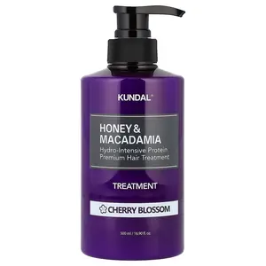 Kundal Honey & Macadamia, Treatment, Cherry Blossom, 16.9 fl oz (500 ml) Kundal Honey & Macadamia, Treatment, Cherry Blossom, 16.9 fl oz (500 ml)