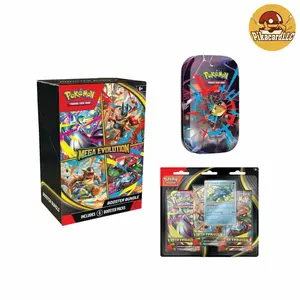 TCG Pokemon English Mega Evolution ME1 Bundle/Blister/Tin Packs (ENG)