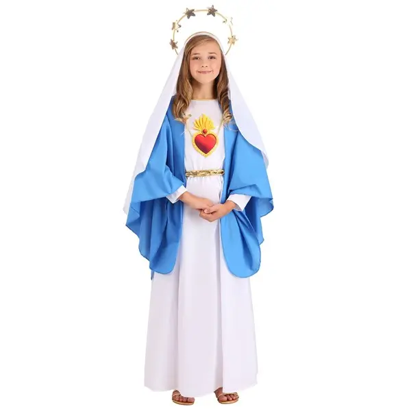 Girl's Nativity Mary Costume