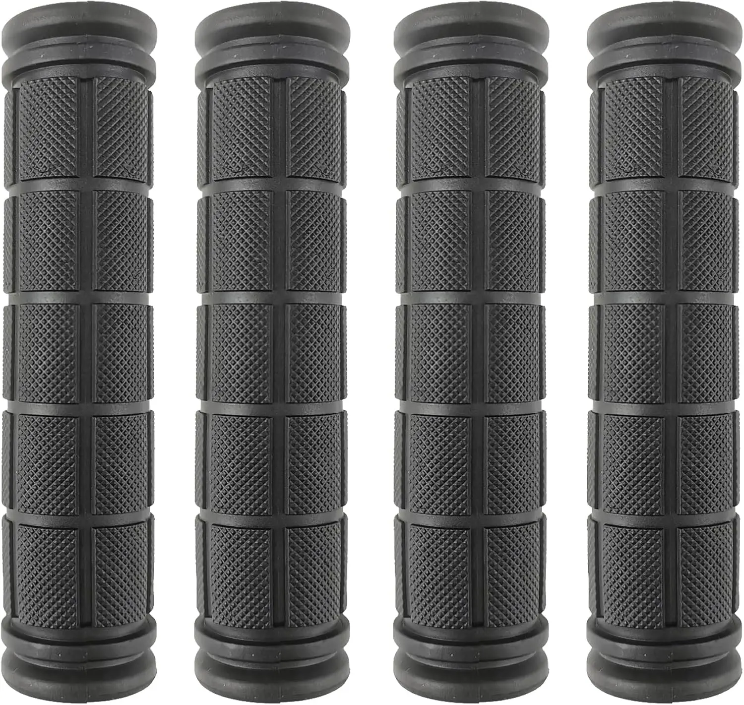 2 Pairs Bicycle Handle Bar Grips Mushroom Grips for BMX/Road Mountain Bikes