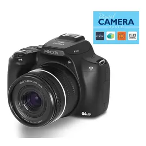 Minolta MNB10Z 10X Optical Zoom & 4K HD SLR Camera w/ Accessories