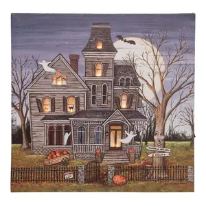 Gallerie II Haunted House LED Wall Art