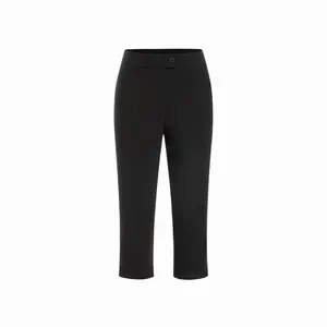 Cider Mid Rise Solid Legging Capri Pants SwimWeek
