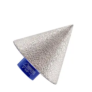 SHDIATOOL 2",3" Diamond Beveling Chamfer Bits for Existing Holes Enlarging Shaping Trimming Porcelain Tile Marble Ceramic Granite