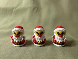 Santa 3d Printed Duck
