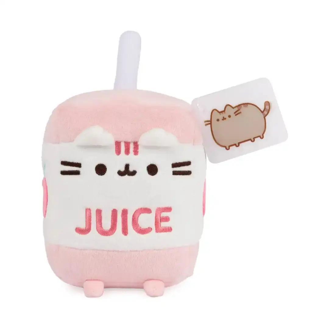 GUND Pusheen Juice Box 6" Tall Kawaii Plush Stuffed Toy, Ultra-Soft Materials, Unisex, Surface-Washable, Collectible Adorable Design Toy, House Decoration, Protected in Poly Bag