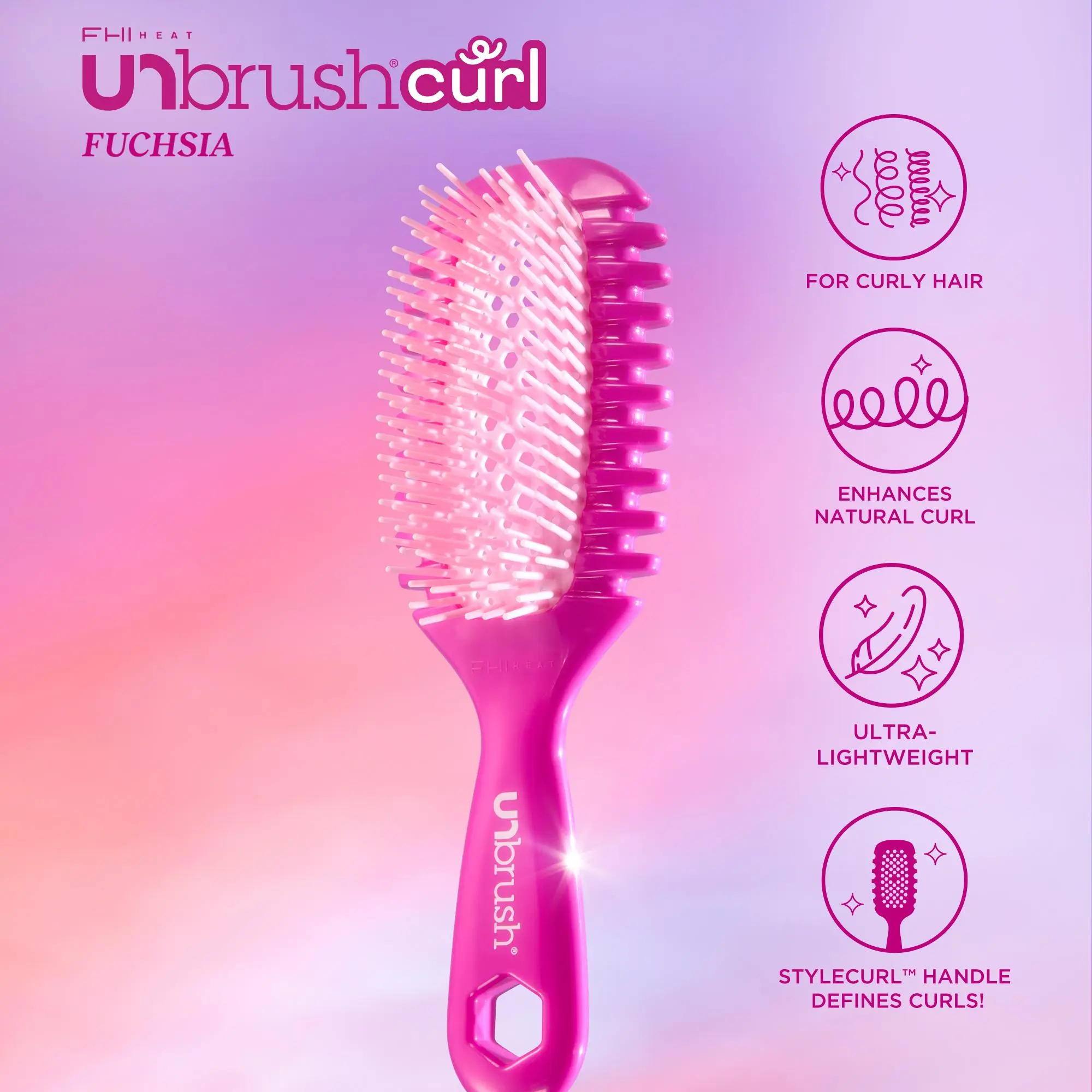 UNbrush Curl Hair Brush by FHI Heat